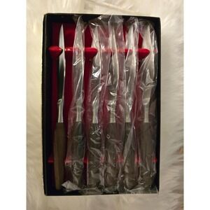 Mid-Century Modern Maison International Steak Knife Set